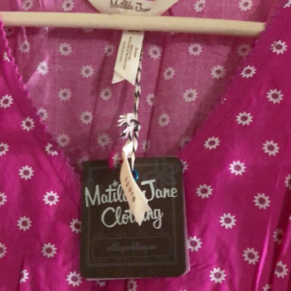 Matilda Jane Some Moxie Pink Floral Dress - Picture 6 of 13
